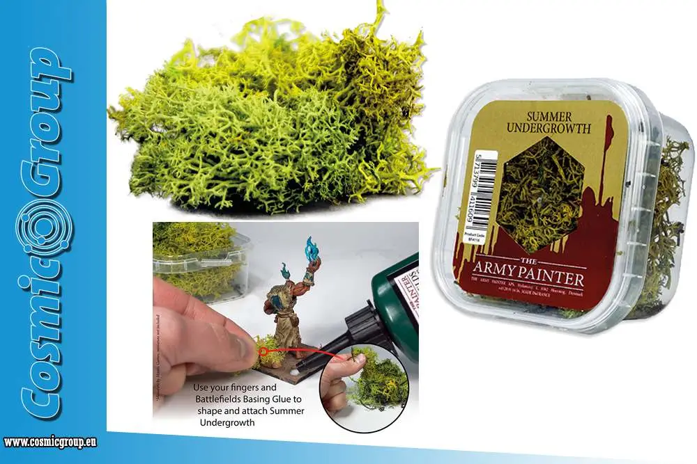 Basing Summer Undergrowth - Figurine